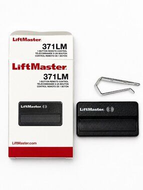 LiftMaster 371LM Garage Door Opener Remote-Black